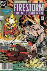 Variant Cover for Firestorm the Nuclear Man #81