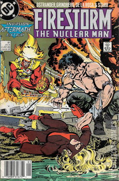 Variant Cover for Firestorm the Nuclear Man #81