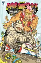 Variant Cover for Teenage Mutant Ninja Turtles: Bebop & Rocksteady Hit the Road #2