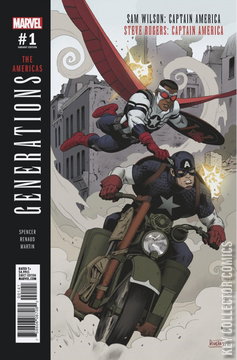 Variant Cover for Generations: Captain Americas #1