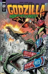 Variant Cover for Godzilla Monsters and Protectors #2