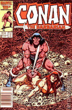 Variant Cover for Conan the Barbarian #187