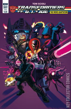 Variant Cover for Tranformers vs. G.I. Joe Movie Adaptation #1