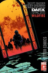 Variant Cover for Dark Spaces: Wildfire #4