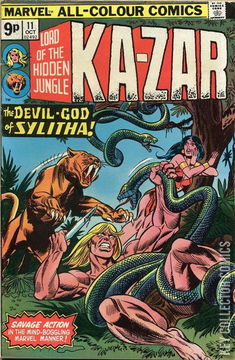 Variant Cover for Ka-Zar #11