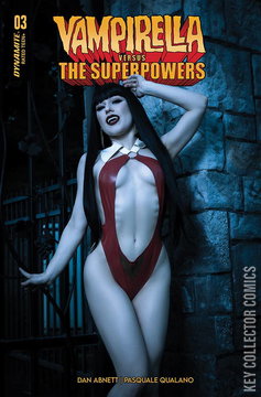 Variant Cover for Vampirella vs. Superpowers #3