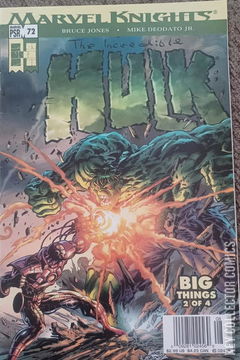 Variant Cover for Incredible Hulk #72