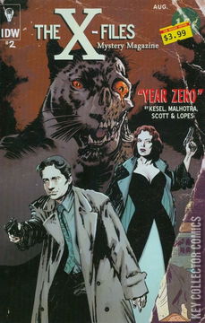 Variant Cover for The X-Files: Year Zero #2