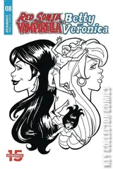 Variant Cover for Red Sonja and Vampirella Meet Betty and Veronica #8