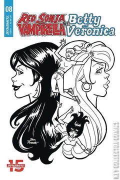 Variant Cover for Red Sonja and Vampirella Meet Betty and Veronica #8