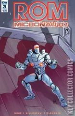 Cover for ROM and the Micronauts #3