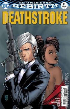 Variant Cover for Deathstroke #15
