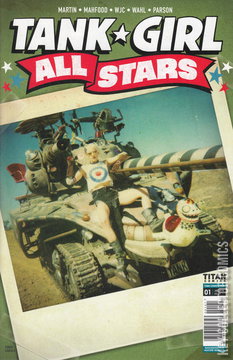 Variant Cover for Tank Girl: All Stars #1