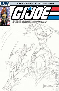 Variant Cover for G.I. Joe: A Real American Hero #214