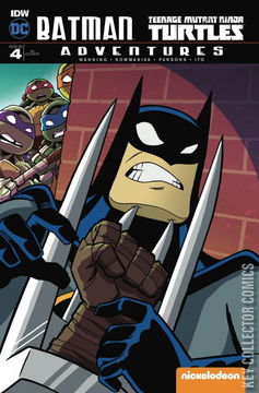 Variant Cover for Batman / Teenage Mutant Ninja Turtles Adventures #4