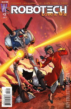 Variant Cover for Robotech: Love & War #3