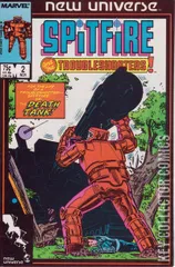Cover for Codename: Spitfire #2
