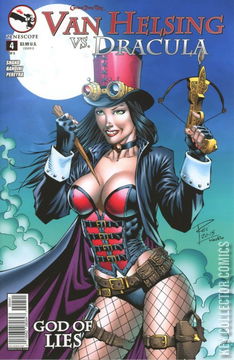 Variant Cover for Van Helsing vs. Dracula #4