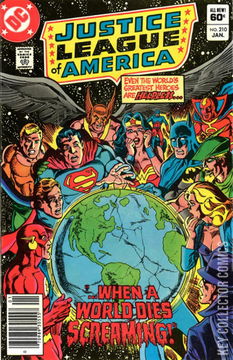 Variant Cover for Justice League of America #210