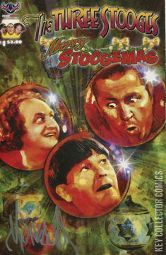 Variant Cover for The Three Stooges: Merry Stoogemas #1