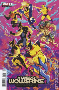 Variant Cover for X Lives of Wolverine #3
