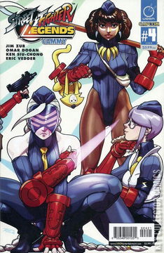 Variant Cover for Street Fighter Legends: Cammy #4