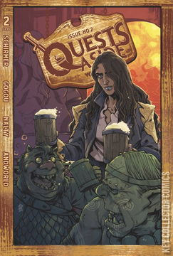 Variant Cover for Quests Aside #2
