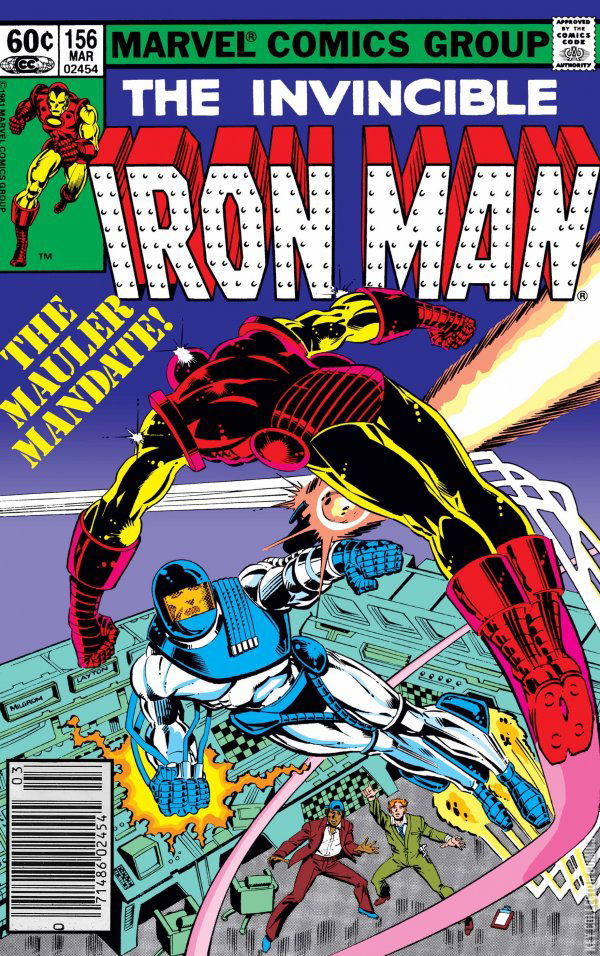 Iron Man #156 Newsstand Published March 1982 | Key Col