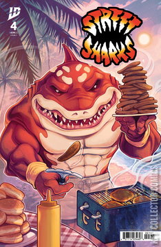 Variant Cover for Street Sharks #4