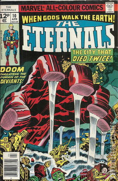 Variant Cover for Eternals #10