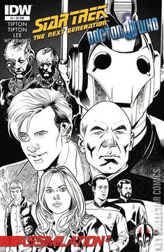 Variant Cover for Star Trek: The Next Generation / Doctor Who - Assimilation2 #1
