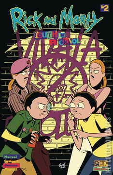 Variant Cover for Rick and Morty: Youth in Rickvolt #2