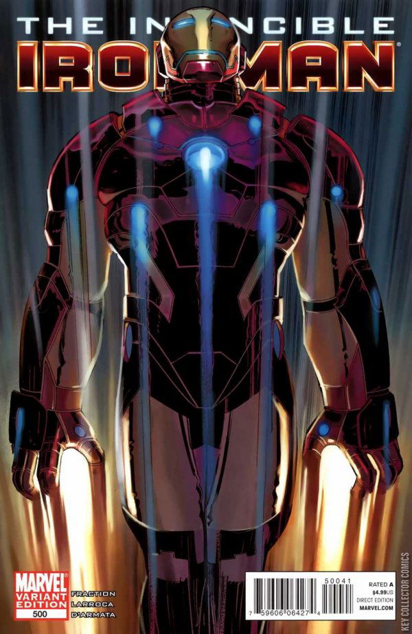 Variant Cover for Iron Man #500
