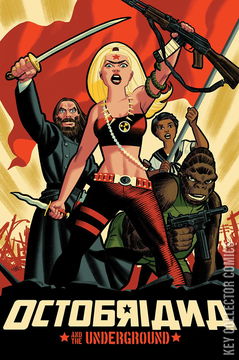 Variant Cover for Octobriana and the Underground: Full Tilt Boogie #1