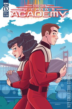 Variant Cover for Star Trek: Picard's Academy #5