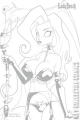 Variant Cover for Lady Death: Unholy Ruin #1