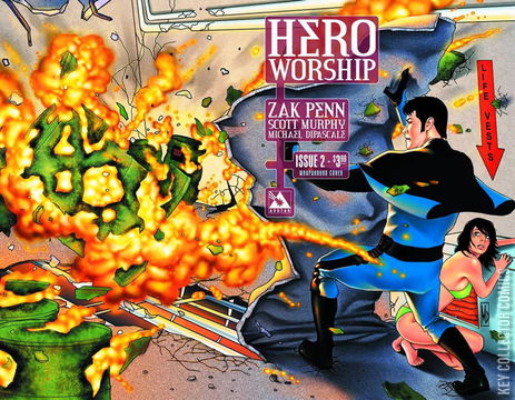 Variant Cover for Hero Worship #2