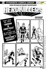 Variant Cover for Project Superpowers: Hero Killers #3