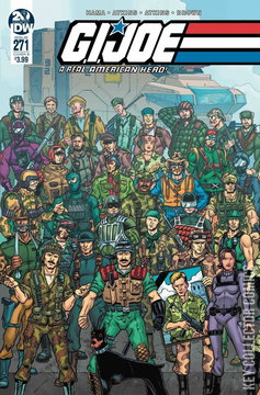 Variant Cover for G.I. Joe: A Real American Hero #271