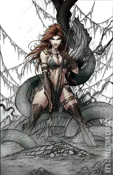 Variant Cover for Immortal Red Sonja #2