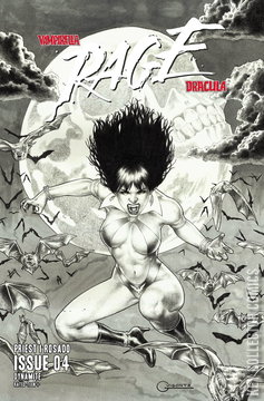 Variant Cover for Vampirella: Dracula Rage #4