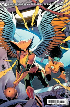 Variant Cover for Justice League vs. the Legion of Super-Heroes #2