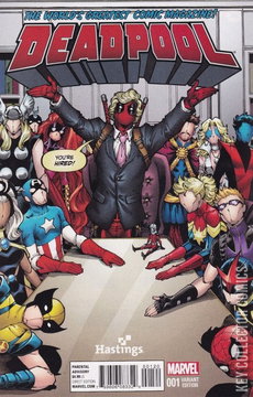 Variant Cover for Deadpool #1