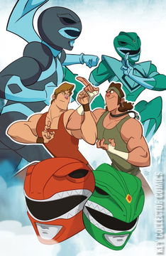 Variant Cover for Mighty Morphin Power Rangers #1