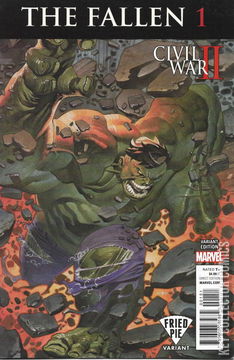 Variant Cover for Civil War II: The Fallen #1