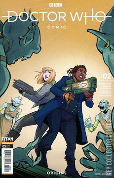 Variant Cover for Doctor Who: Origins #2