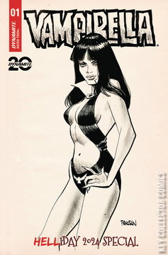 Variant Cover for Vampirella: Helliday 2024 Special #1