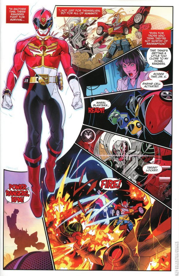 54 Power Ranger Mighty Morphin Power Rangers #44 Published October 201