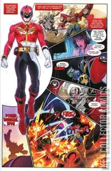 Variant Cover for Mighty Morphin Power Rangers #44
