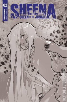 Variant Cover for Sheena, Queen of the Jungle #2